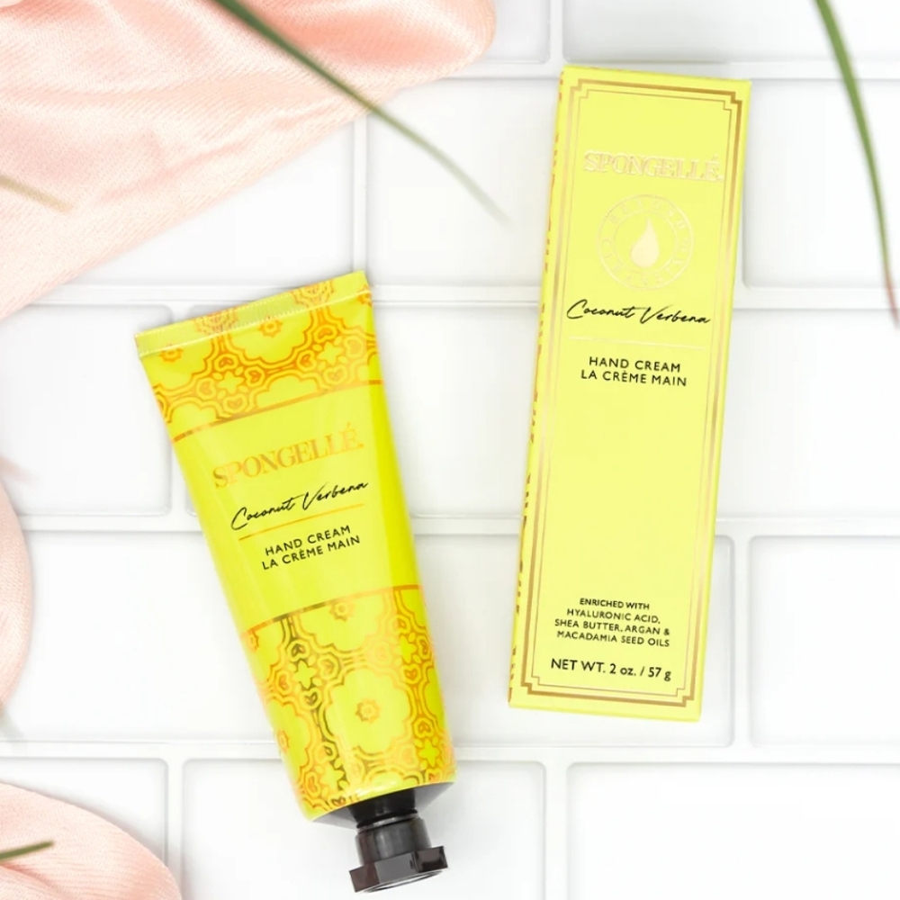 Spongellé Coconut Verbena Hand Cream 2oz BRAND NEW/SEALED - Picture 2 of 7